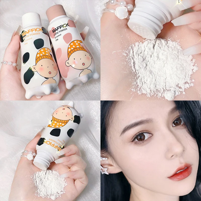 

Loose Powder Setting Powder Matte Long-lasting Oil Control Transparent Finishing Powder Makeup Brightening Skin Cosmetics
