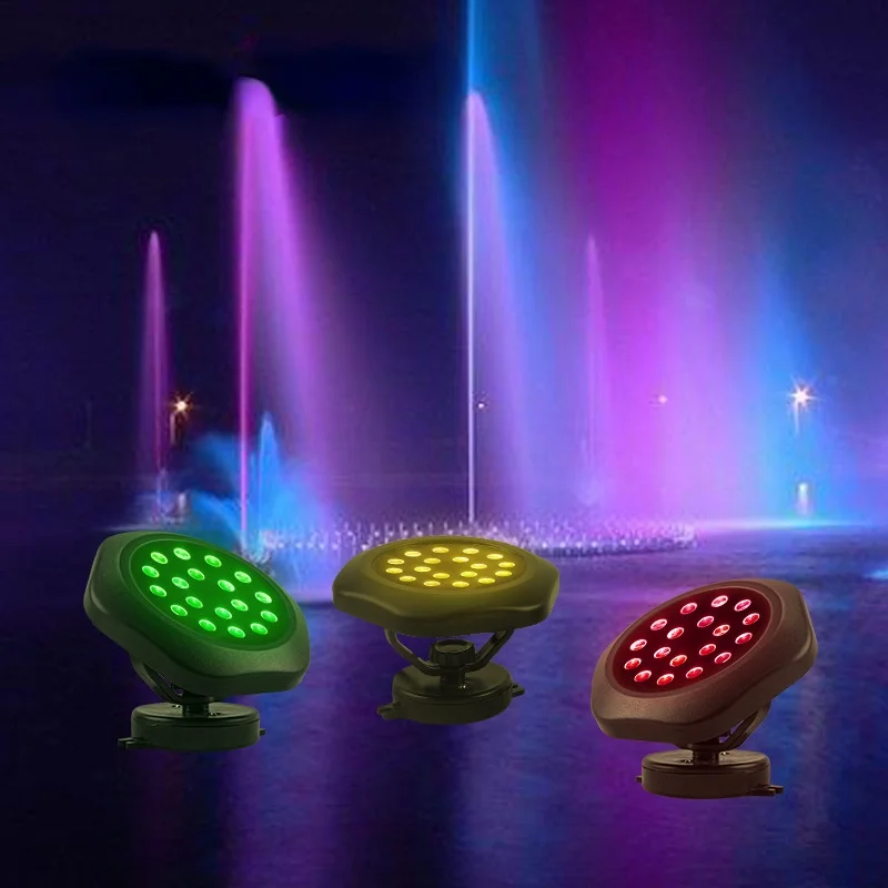 

Outdoor New Solar LED Garden Garden Lamp Lawn Lamp RGB Pool Spotlight
