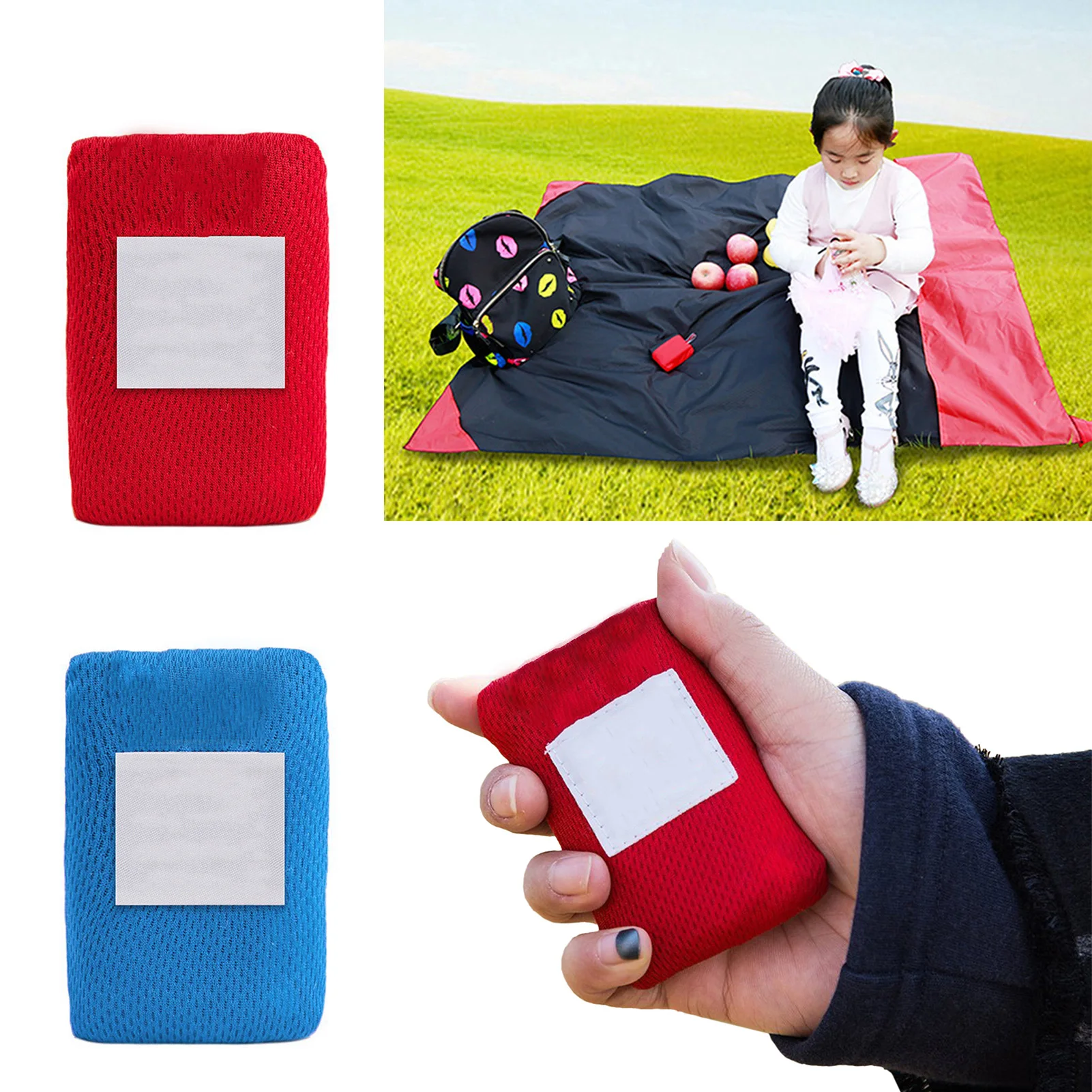 

70X110cm Camping Mat Outdoor Portable Waterproof Picnic Beach Mat Folding Tarpaulin Baby Play Blanket Pocket Mat Mini Mats