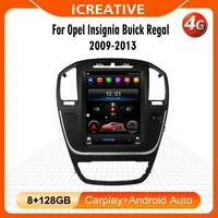 2 din tesla car radio for opel insignia buick regal 2009 2013 android 4g carplay gps navigation multimedia player stereo