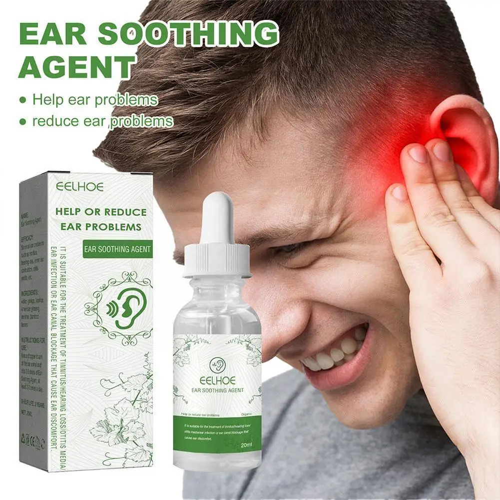 

Ear Ringing Relieving Drops Deafness Clean Soften Earwax Itching Blockage Earache Hard Canal Tinnitus Ears Treatment Hearin H7R1