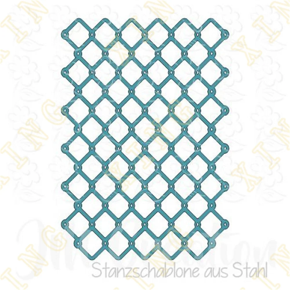 

Wire Fence 2022 New Arrival Metal Cutting Dies Scrapbook Diary Decoration Stencil Embossing Template Diy Greeting Card Handmade