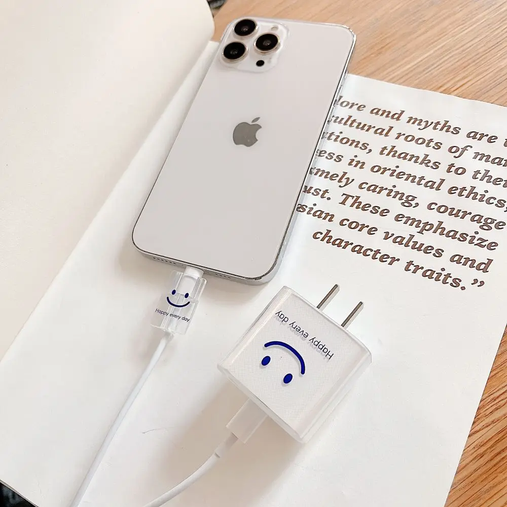 

Цветной защитный USB-кабель Smile, чехол для быстрой зарядки iPhone 18/20 Вт