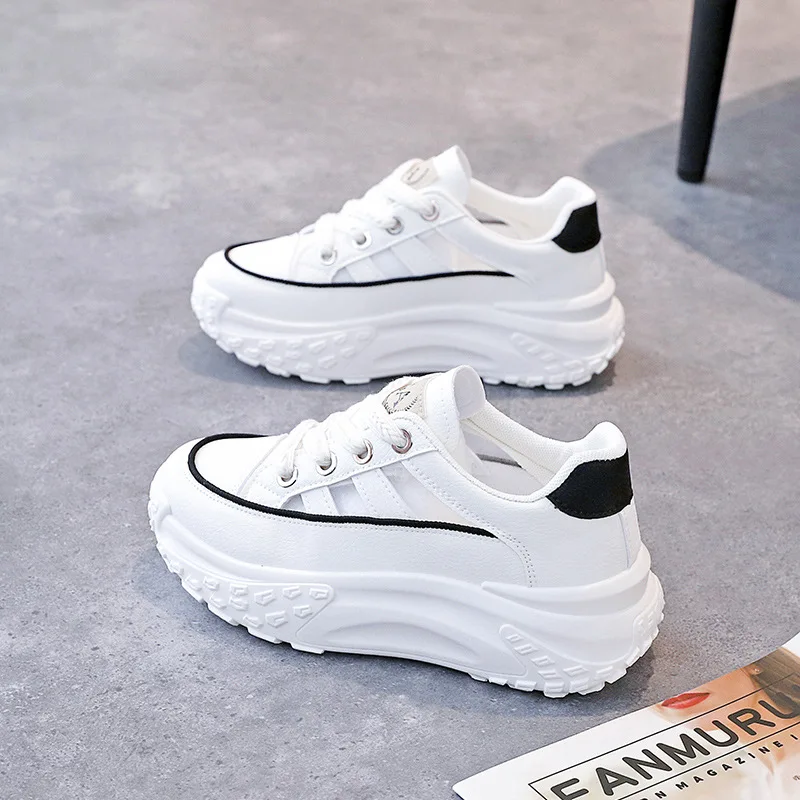 SHANPA универсальная обувь для скейтборда женская повседневная на толстой подошве