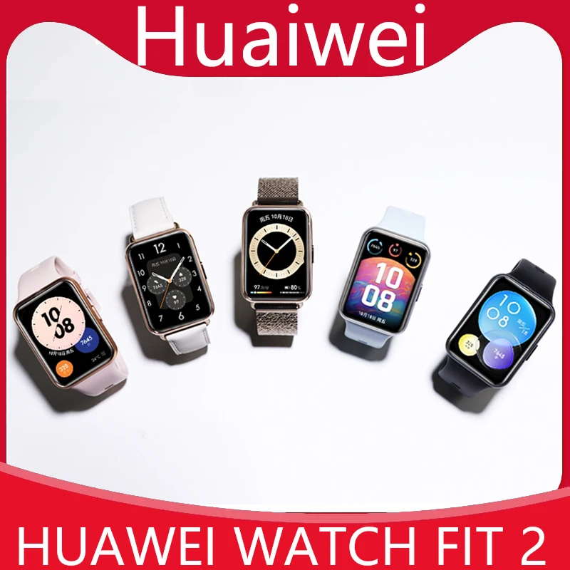 

Оригинальные Смарт-часы HUAWEI FIT 2, дисплей 1,74 дюйма AMOLED, Bluetooth Вызов, Поддержка динамика