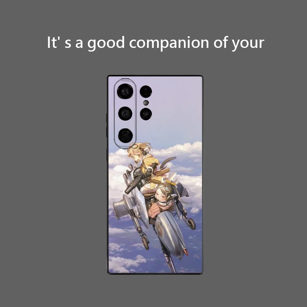 Чехол для телефона Japan Anime L-last Exile Samsung Galaxy S25 Ultra S22 S23 S24 S21 S20 5G Защитный мягкий