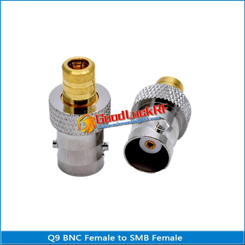 

Высококачественный переходник Q9 BNC «Мама»-«мама» SMB «мама», никелированный, прямой, зеркальный, латунный
