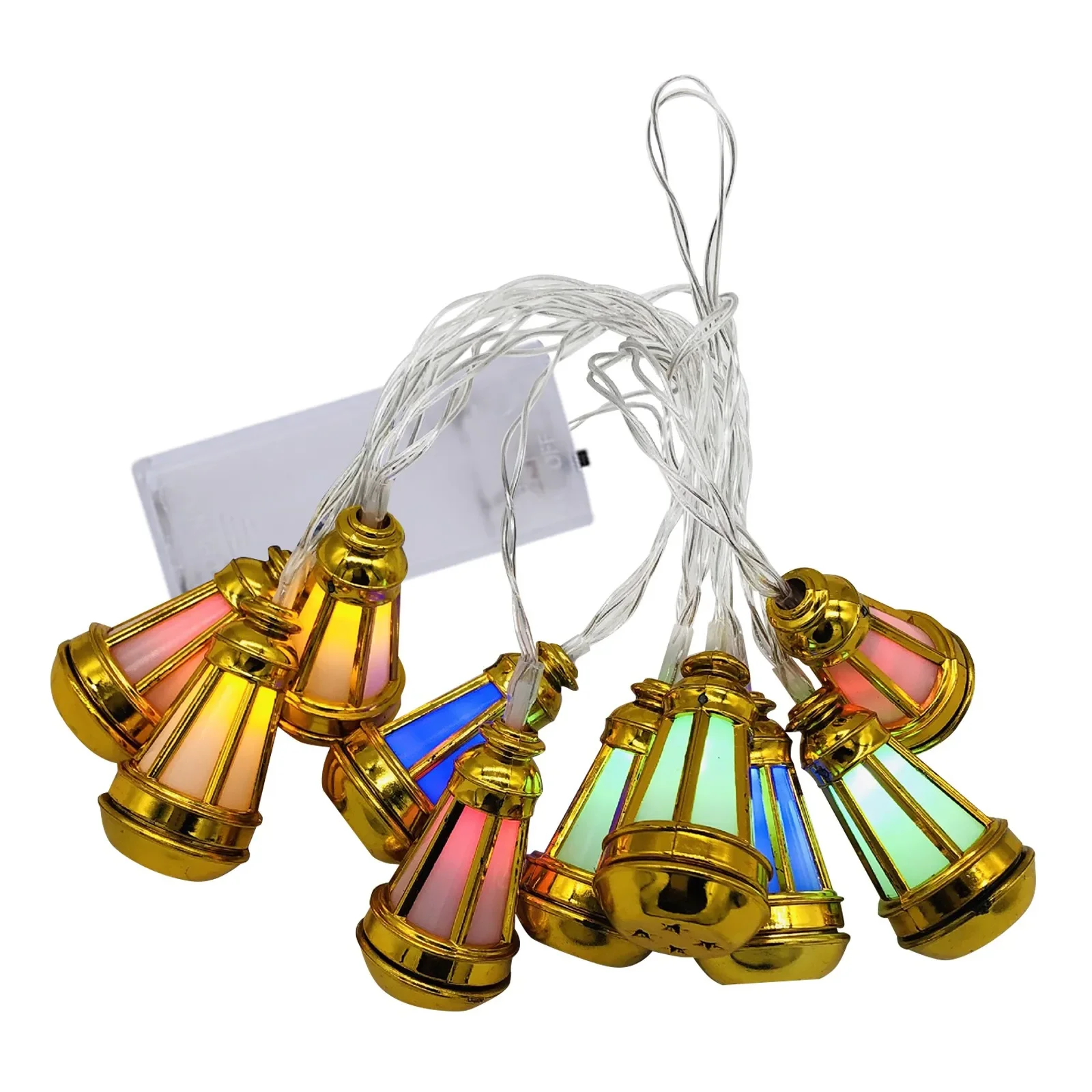 Рамадан светодиодные гирлянды украшения дома ИД Мубарак подарок ремесленные