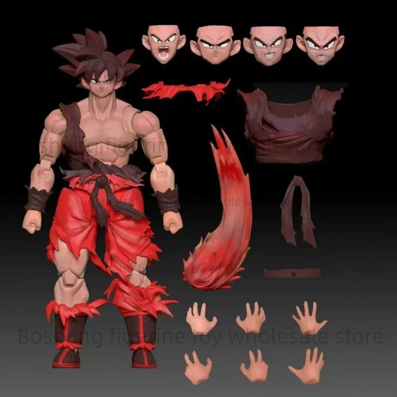 Фото В наличии: Фигурка Гоку Superaction Studio Kakarotto Dragon Ball Kaiouken, коллекционная модель SHF, игрушка №1