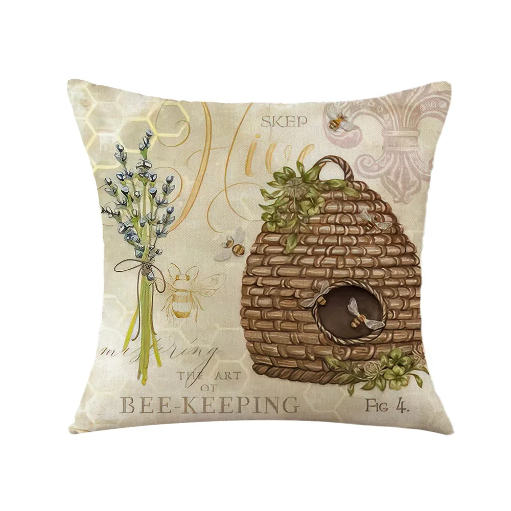 Чехол для подушки в виде пасхального кролика 40x40 см 16x16 дюймов