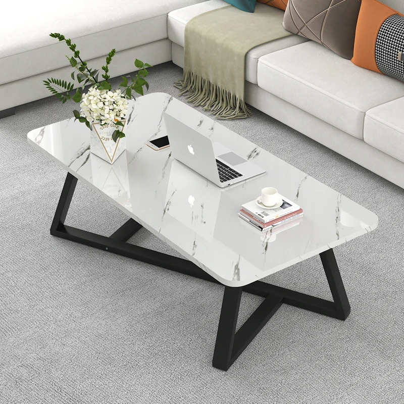 

Rectangle Luxury Dining Table Aesthetic Minimalist Regale Vase Living Room Garden Hallway Tea Table Center Meuble Home Furniture