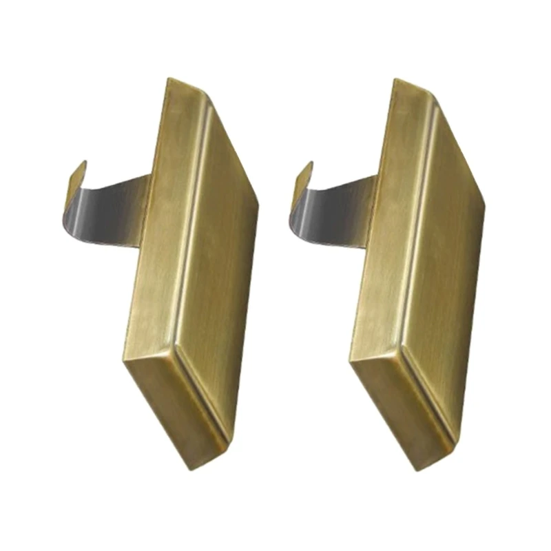 Рождественский держатель для чулок 2 шт. прямоугольные крючки нескользящий