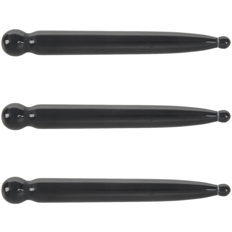 3X Traditional Relax Thai Foot Massage Reflexology Stick Tool Black