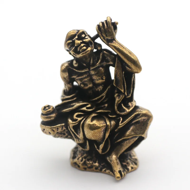 

Eighteen Arhats Bronze Crafts Figures For Interior Antique Bronzeware Vintage Decor Decoration Home
