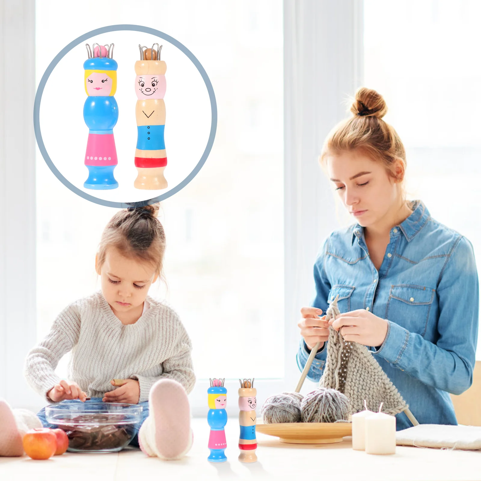 2 шт. плетеный ткацкий станок |