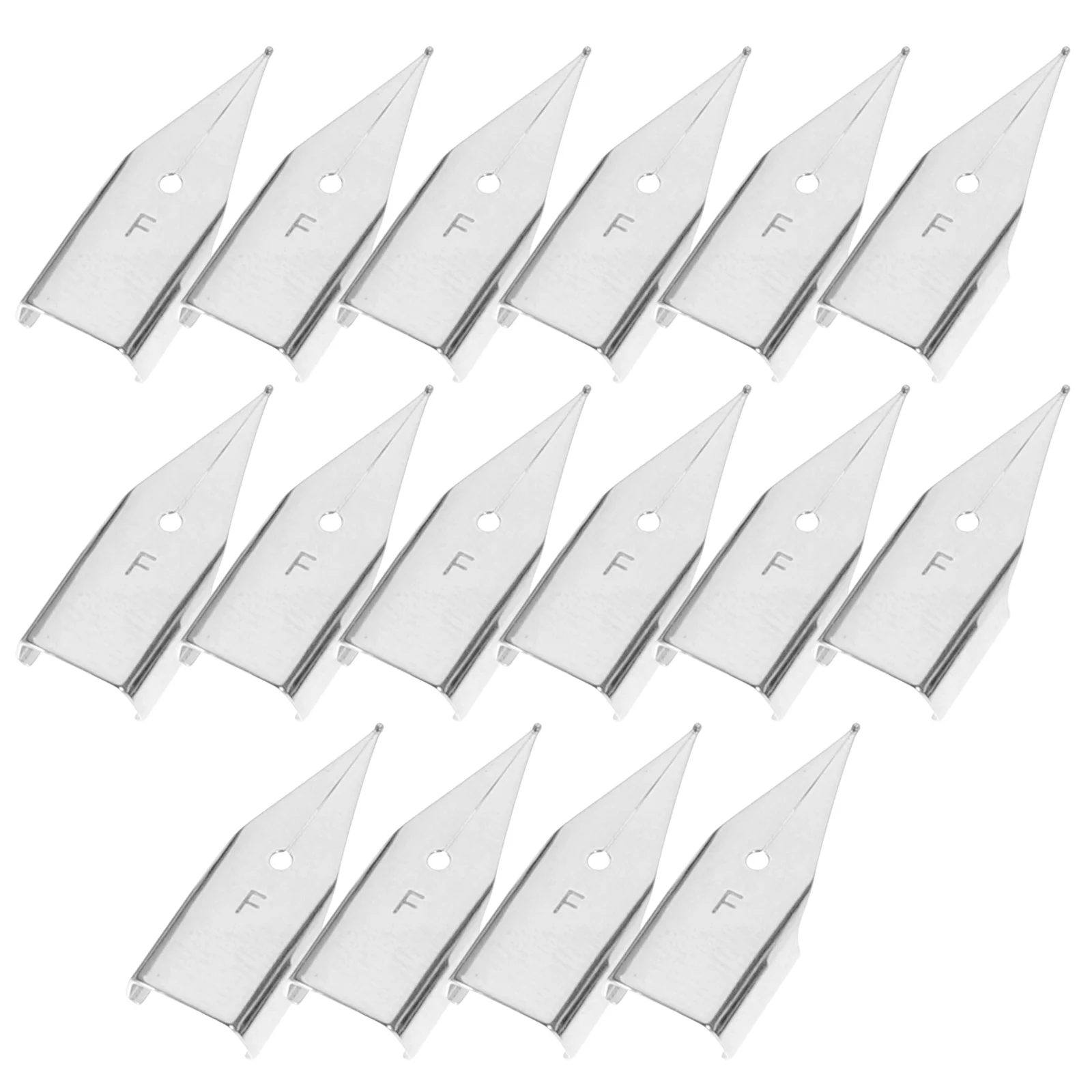 

20pcs Fountain Pen Replacement Nibs Pen Steel Nibs Calligraphy Writing Pen Supplies