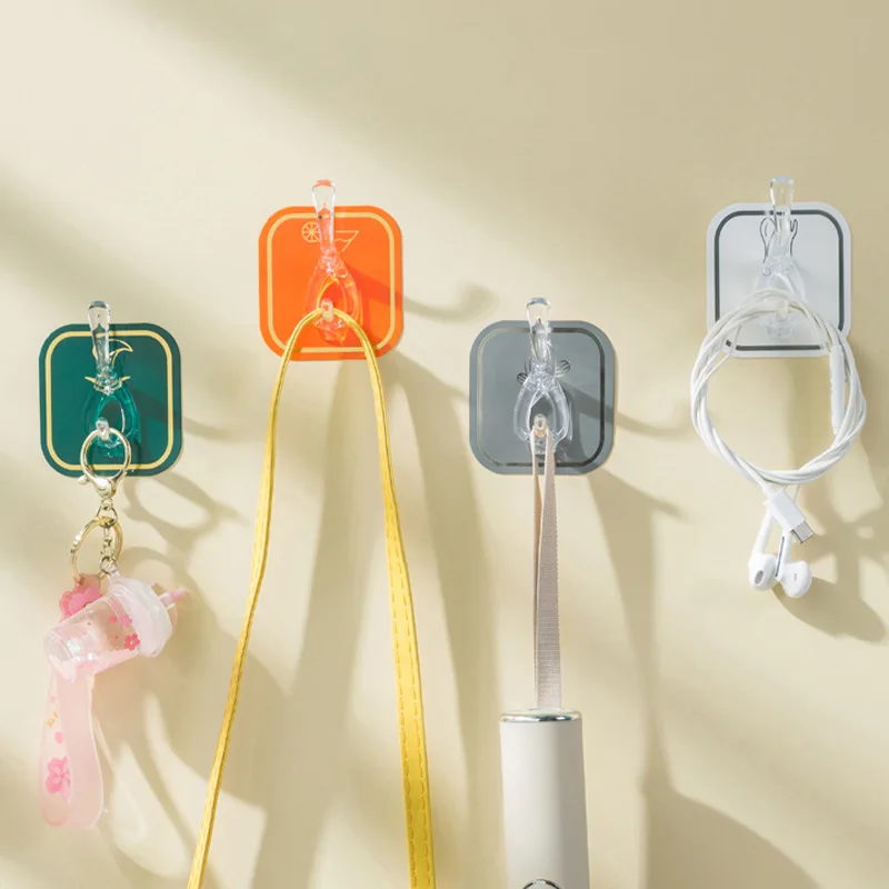 

Six Universal Strong Suction Cup Sucker Hooks Self Adhesive Door Wall Hangers Strong Sticky Kitchen Bathroom Storage Hangers