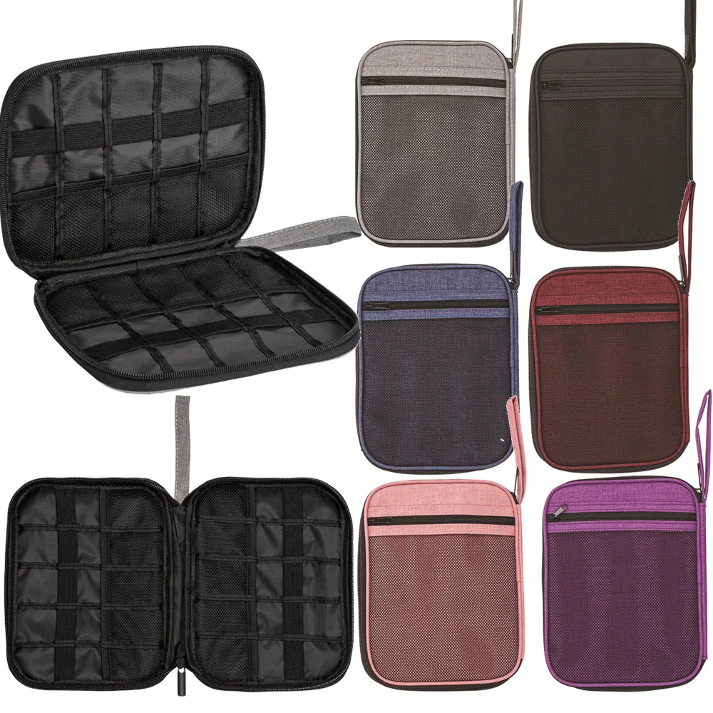 

Smart Watch Band Storage Organizer Multifunction Portable Watch Strap Box for Apple Watch Travel Pouch Bag Holds 10 Bands Case