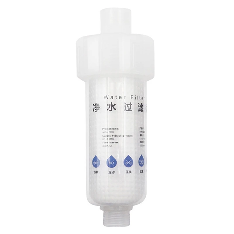 

Pre-Filter Water Filter PP Cotton Filter Purifier Removal Heavy Metal Purifier Shower Washing Machine Filter Home Drop Shipping