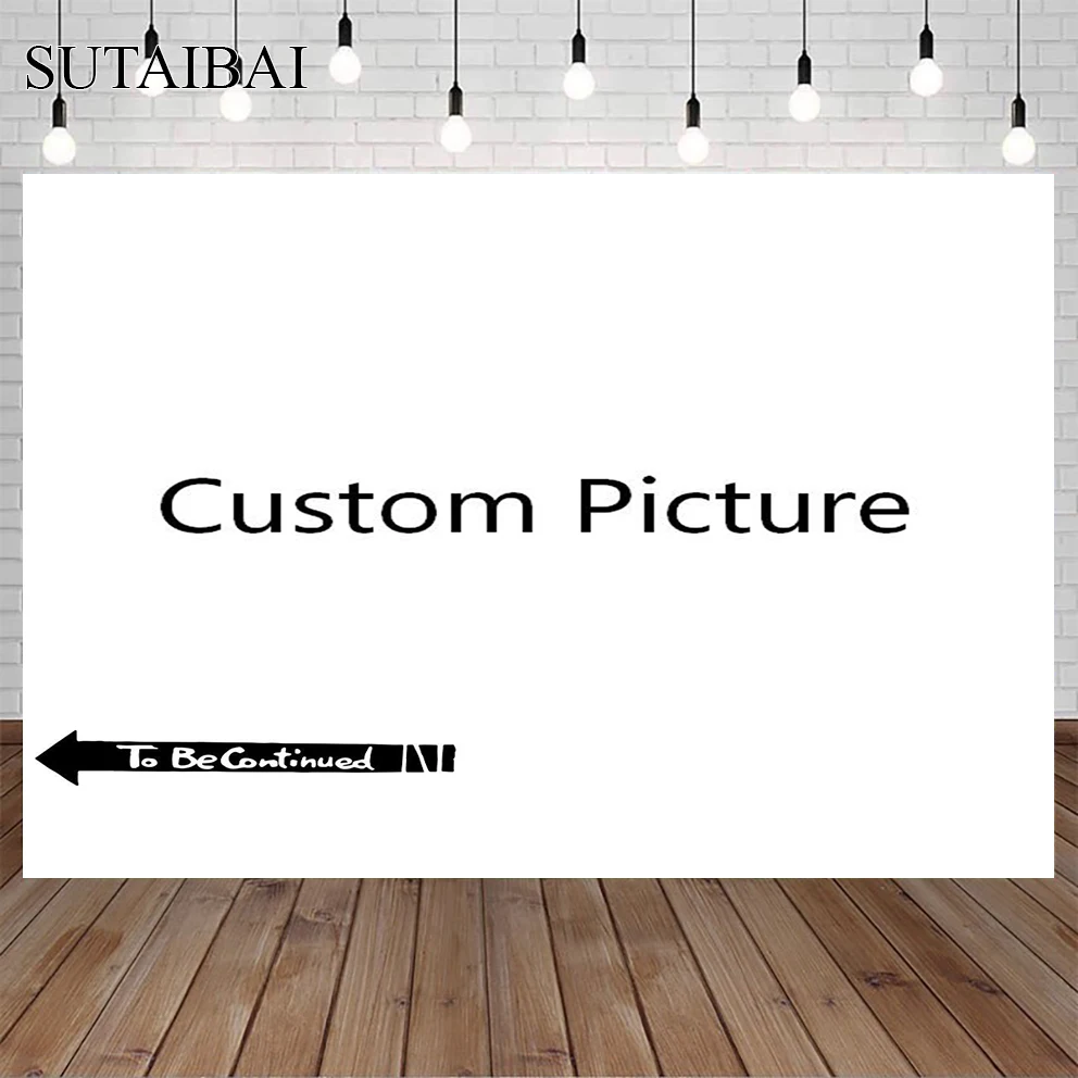 

To Be Continued Theme Custom Picture Background Photography Backdrop Photo Studio Booth Hang Wall Background Decoration Props