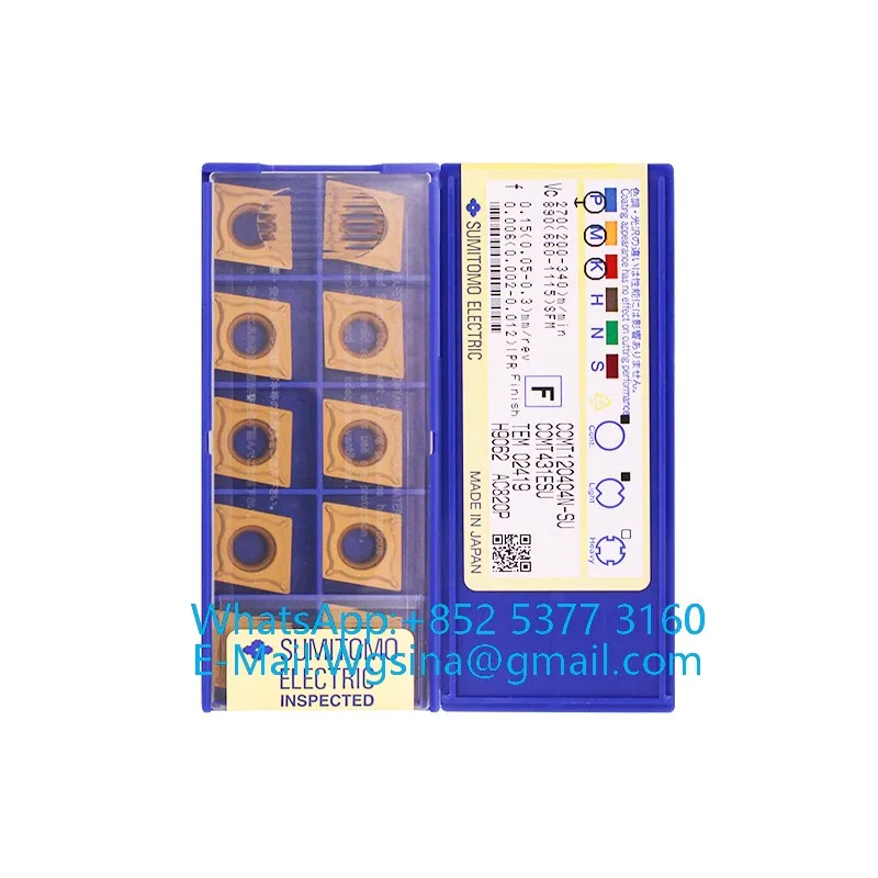 Фото Твердосплавные токарные пластины CNMG1204 04 08 12, CNMG1606 12, CNMG1906 12 N-EX EG SU MU GU AC5105S AC510U AC520U AC530U, 10 шт., 100% оригинал №2