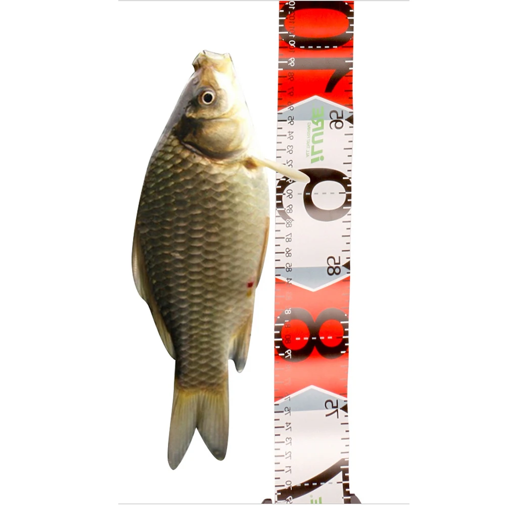 

1.38m Waterproof Fish Measuring Ruler Foldable Fishing Ruler Tape PVC Measurement For Measuring Size Tackle Tools