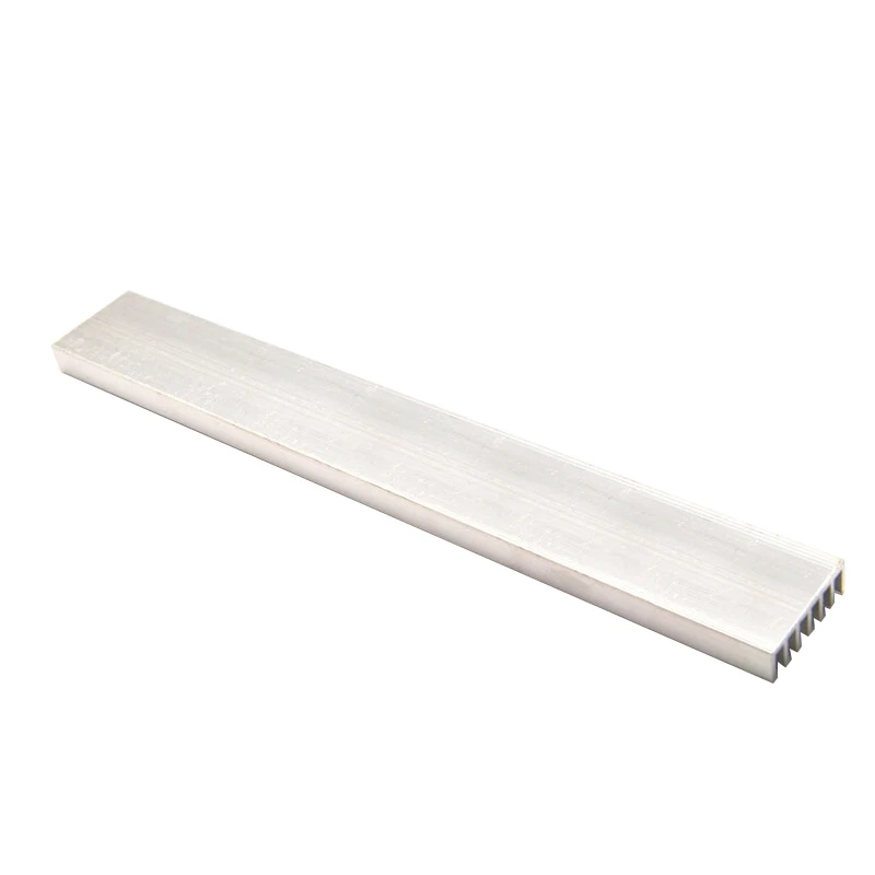 

Aluminum Heat Sink 150x20x6mm Portable Simple High Thermal Conductivity Radiator Suitable For Laptop Electronic Components