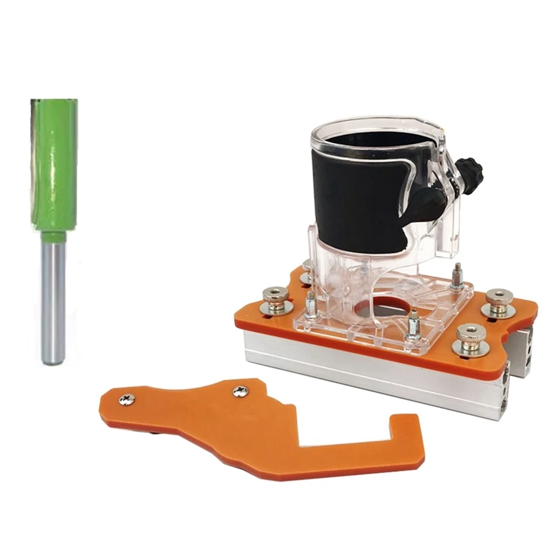 

3-Piece Set Is Suitable For 65Mm Edger 2-In-1 Grooving Bracket Grooving Plate Tool