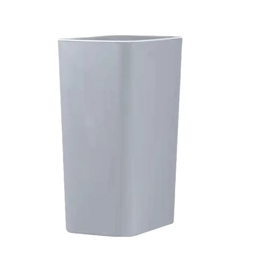 

Modern Garbage Bin - Wide Application In Bathroom Or Bedroom Sealed Well To Block Odor Lid Trash Can