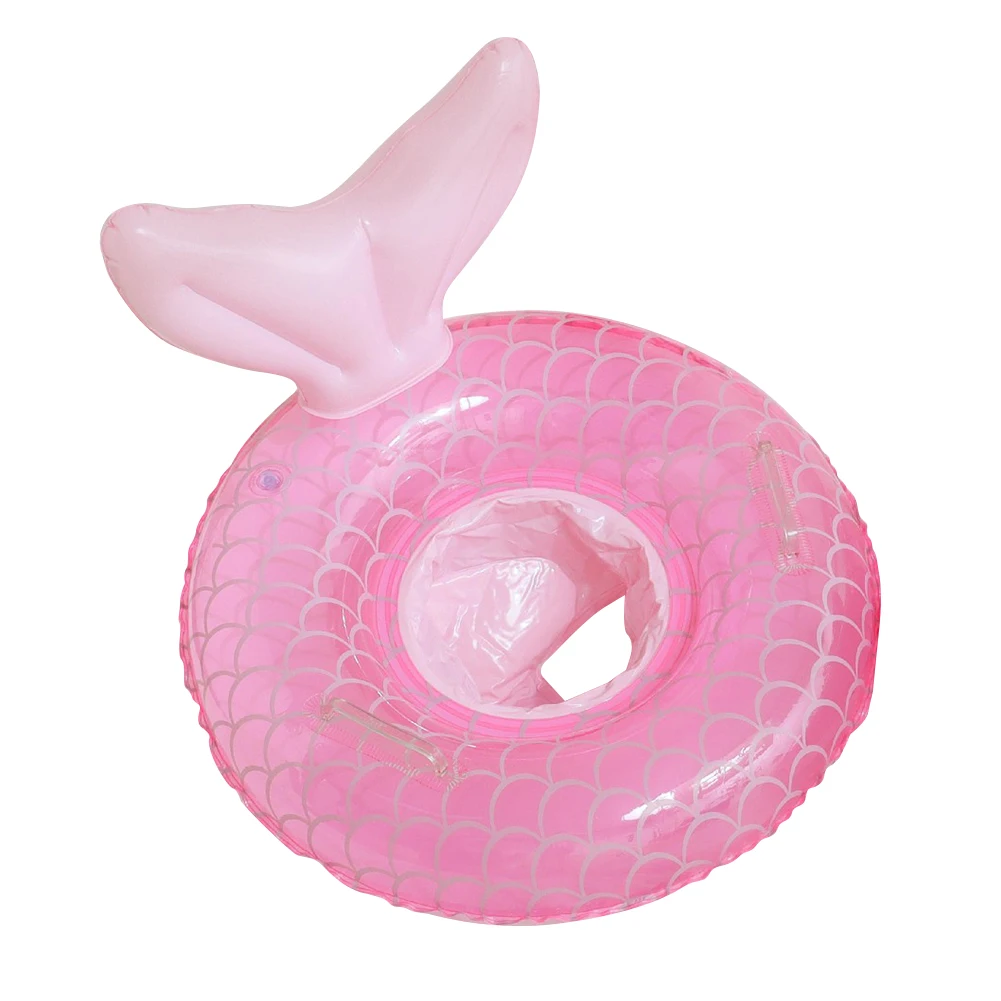 

Inflatable Swimming Rings Seat for Baby Kids Children Floating Swimming Circle Mermaid Shaped Swim Accessories