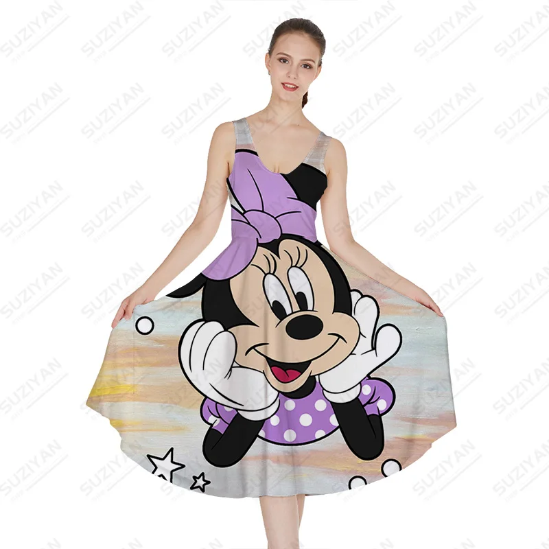 

Vintage Casual Sundress Female Boho Beach Dress O-Neck Women Long Midi Dress Casual Beach Sundress Clothing Robe Female