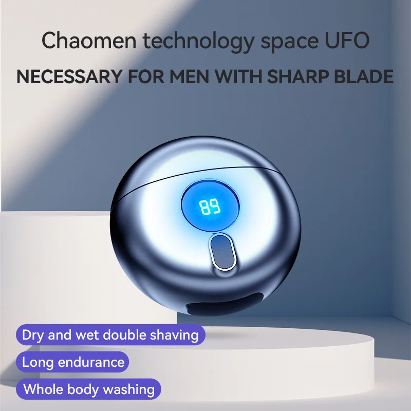

Powerful portable rechargeable shaver for men waterproof electric shaver beard shaving machine bald head electric razor