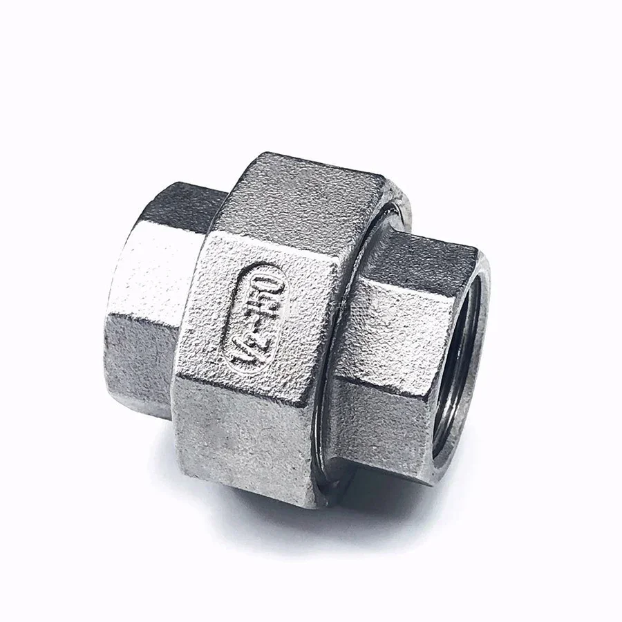 

Соединительное муфта из нержавеющей стали 304, 1 шт., 1/4, 3/81/2, 1-3/41, 1-1/4 дюйма, 2 дюйма, BSP, женская и Мужская резьба, литой фитинг для труб, 1/2