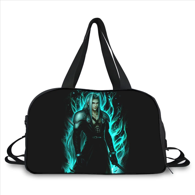 Final Fantasy Sephiroth 3D printing fashion trend portable large capacity multi function messenger bag travel bag