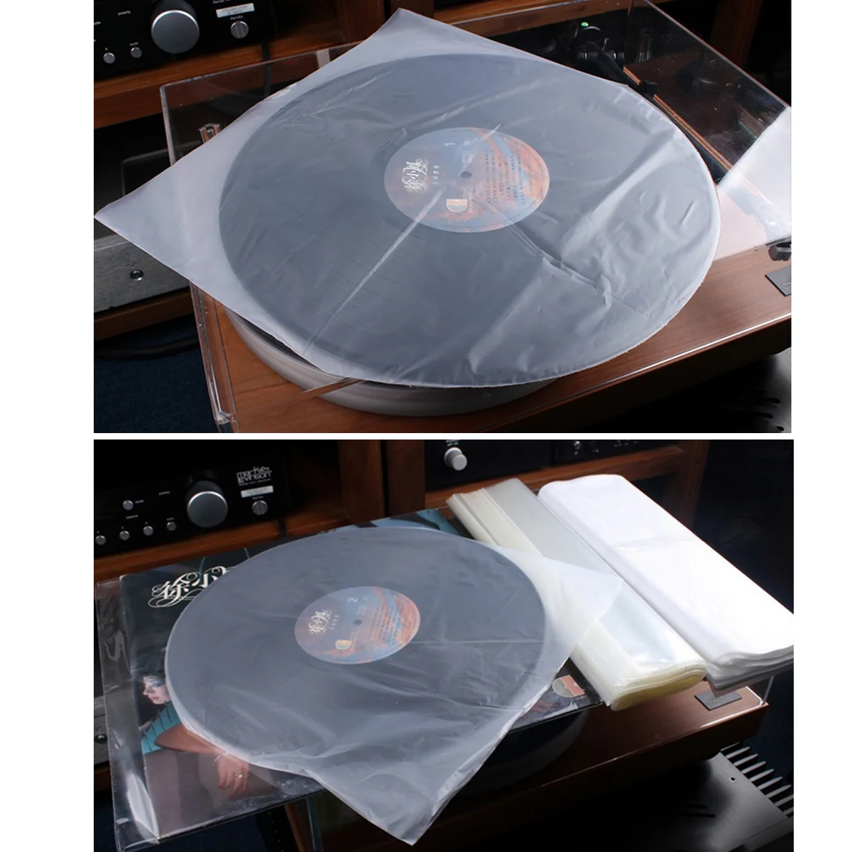 

Sleeve Record Vinyl Storage Sleeves Plastic Protector Cover Records Albums Refill Binder Clear Case Jewel Covers Invest Anti
