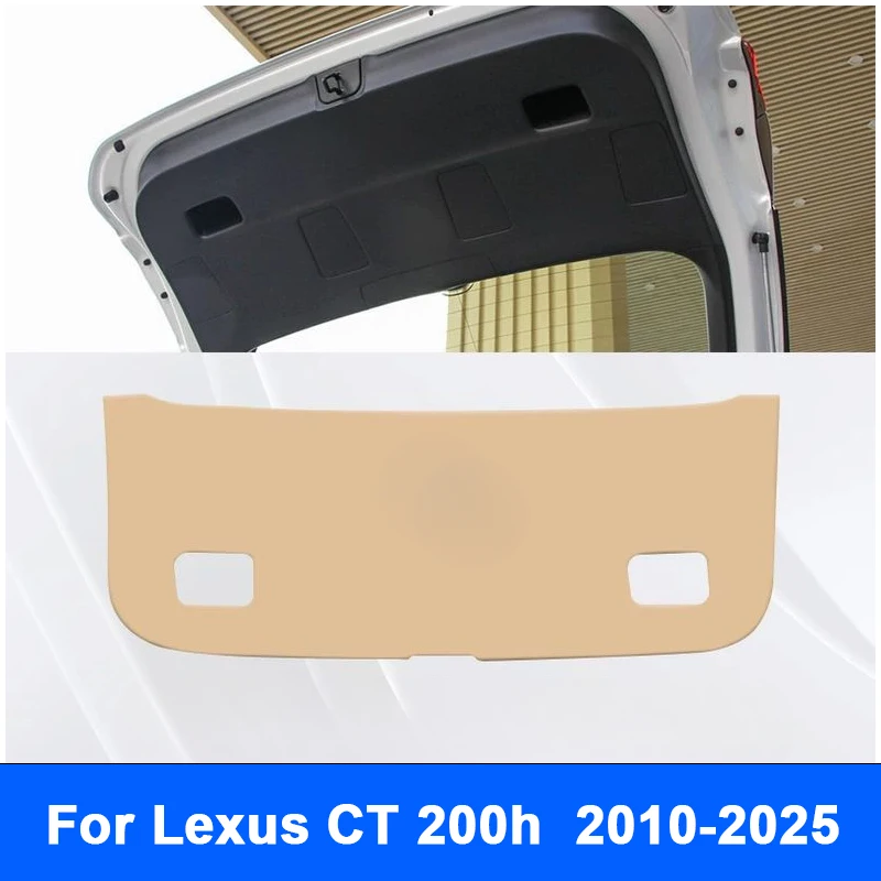 

Для Lexus CT 200h CT200h 2010-2024 2025 автомобильный багажник задняя дверь Kick Pad кожаный анти-грязный коврик для двери багажника защитный коврик