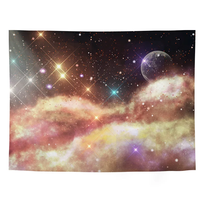 

Wall Hanging Space Galaxy Wall Cloth Room Decoration Bedroom Dormitory Decoration Live Hanging Cloth Net Red Tapestry