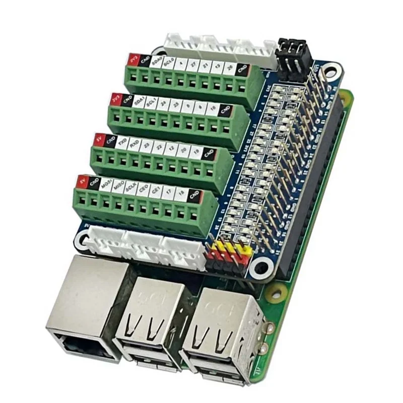 Фото Y43A-1 набор платы расширения GPIO плата расширения для Raspberry Pi LED GPIO тестовая плата ADC/DCA датчик №2