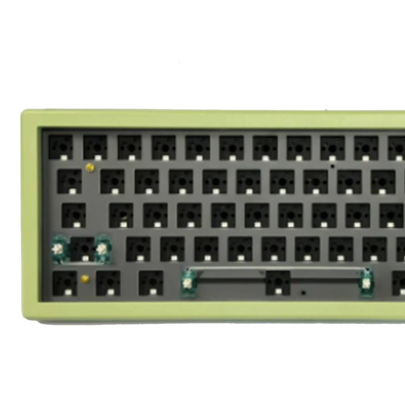 

Набор для механической клавиатуры GMK67, с RGB подсветкой, Bluetooth 2,4G, 3 режима (зеленый)