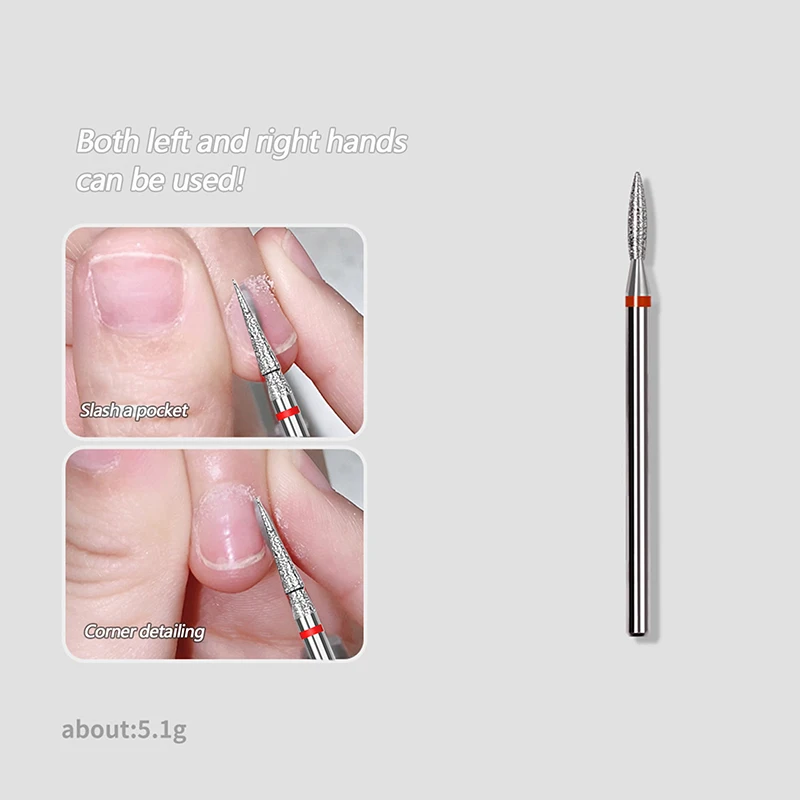 Вольфрамовая сталь сверло для ногтей фреза маникюра полировальное