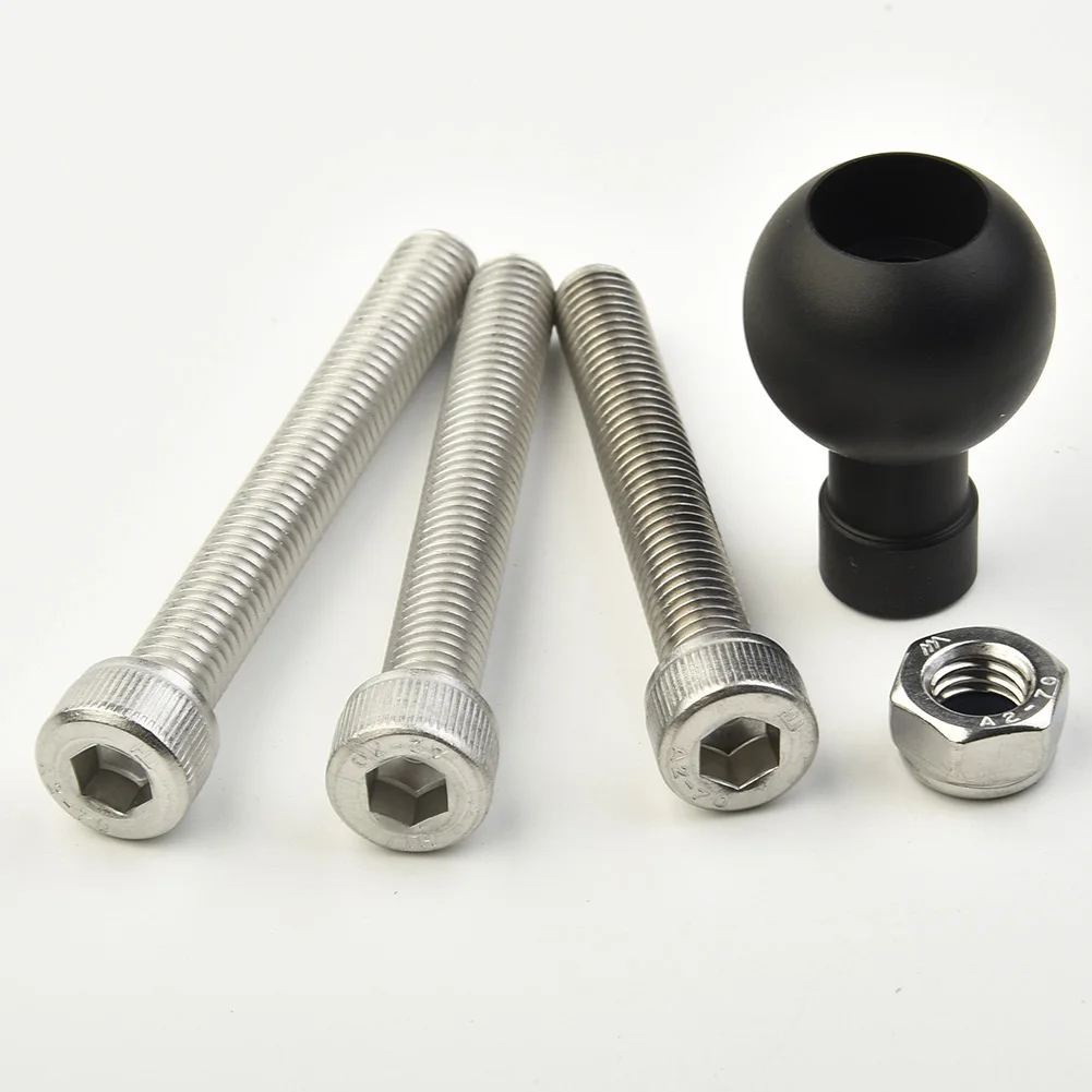 

1pcs Of M8 X 55 Bolt Motorcycle Clamp Base 6061 Aluminum Alloy M8 Parts RAM Mounts