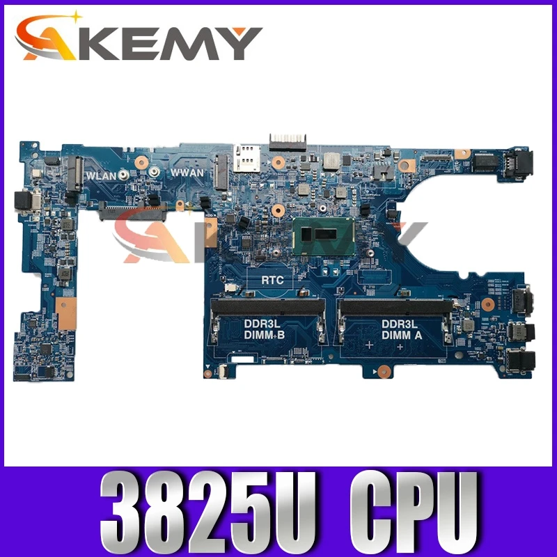 

For DELL Latitude 3350 L3350 Pentium 3825U Laptop Motherboard CN-0GPFN8 0GPFN8 15203-1 Notebook Mainboard SR24B DDR3 TEST