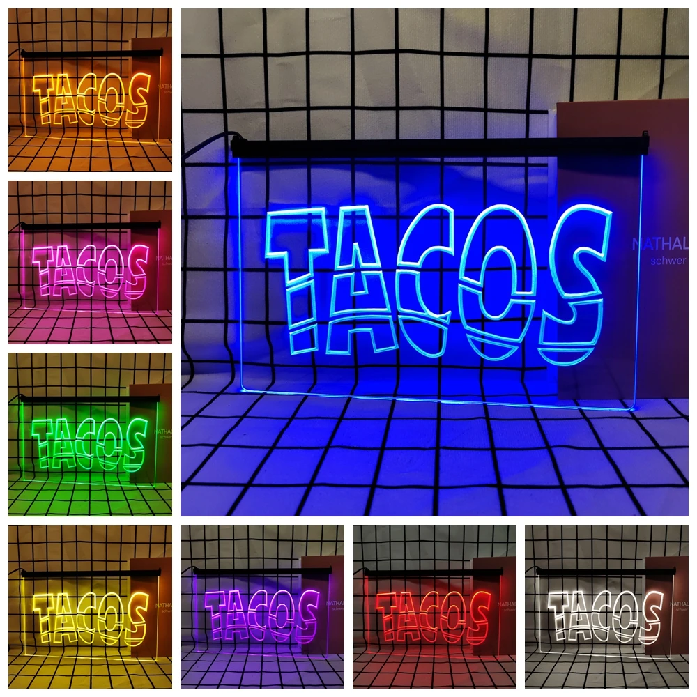 Мексиканский Талос Ретро Декор для дома с винтажными табличками и плакатами