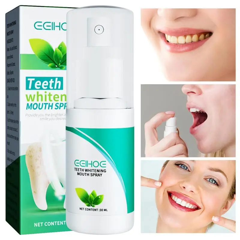 

30ml Mouth Oral Spray Quit Smoke Bad Breath Freshener Female Male Portable Cleaning Breath Agent Spray