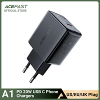 acefast euusuk pd20w usb c adapter fast charging charger for iphone 13 12 pro max qc3 0 mobile phone charger for ipad matepad