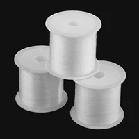 1 roll 0 2mm 0 25mm 0 3mm fish line wire clear non stretch strong nylon string beading cord thread jewelry diy