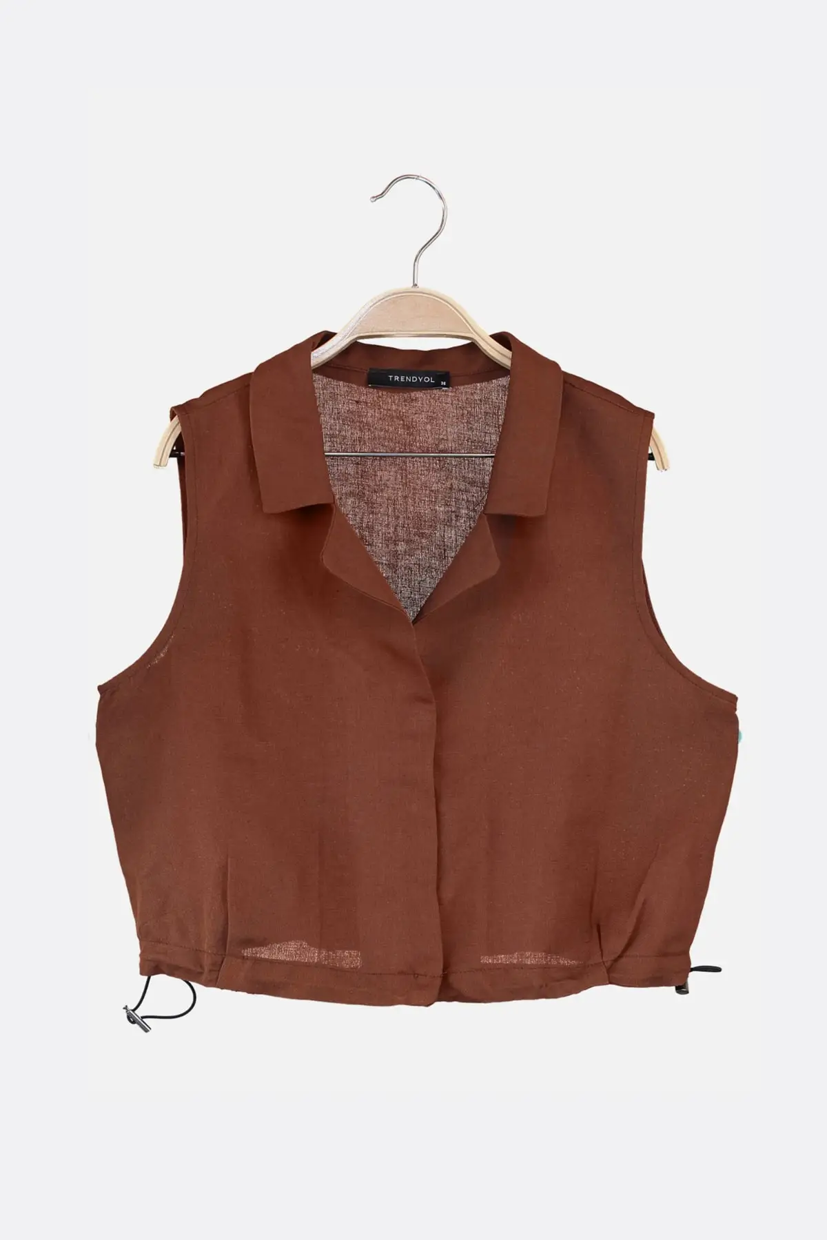 

Trendyol Jacket Collar Blouse TWOSS21BZ1916