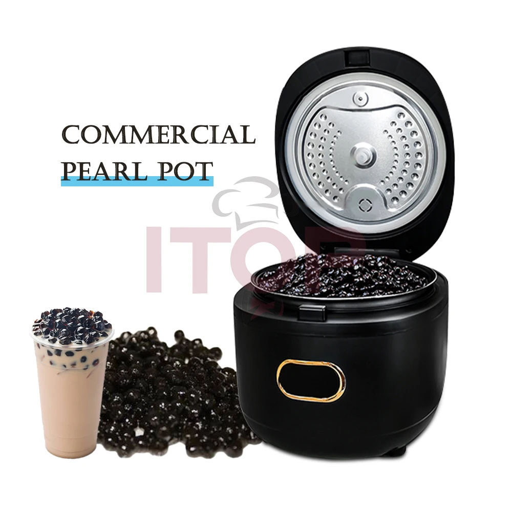 Фото ITOP Boba Pot – многофункциональная автоматическая кастрюля для приготовления жемчужин тапиоки с антипригарным покрытием и интеллектуальным контролем температуры. №2