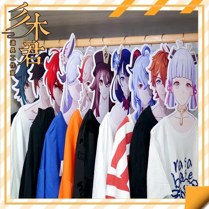 Аниме Genshin Impact аратаки Вито Сяо ие Мико Ху Тао сангония кококоми вешалка для