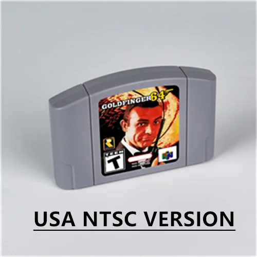 

GoldFinger Ретро 64 для ретро 64 бит игровой картридж США Версия NTSC формат подарок игровой